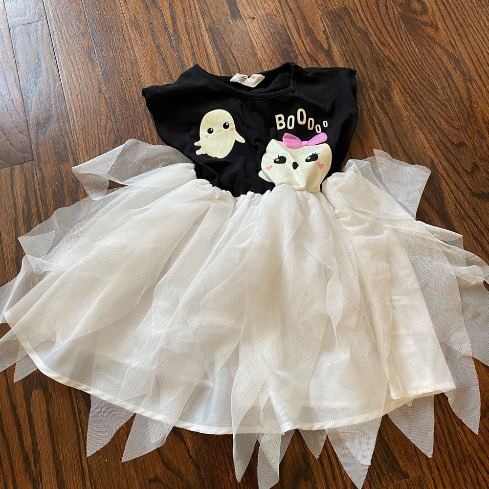 h&m boo tutu dress
